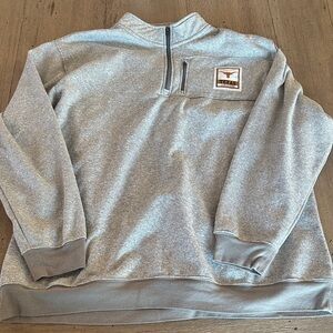 Champion Longhorns 1/4 Zip Pull Over